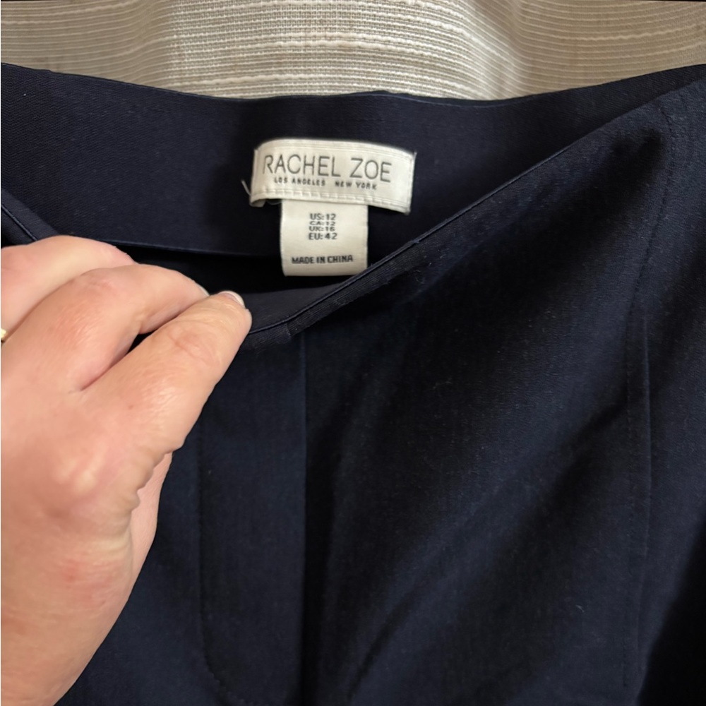 Rachel Zoe Navy Pants - Picture 2 of 5